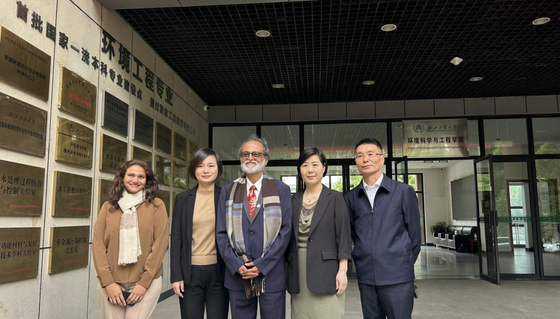 董事长朱小平先生率队拜访钱塘区政府